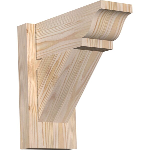 Ekena Millwork Traditional Traditional Smooth Outlooker, Douglas Fir, 5 1/2"W x 12"D x 12"H OUT06X12X12TRA01SDF - main